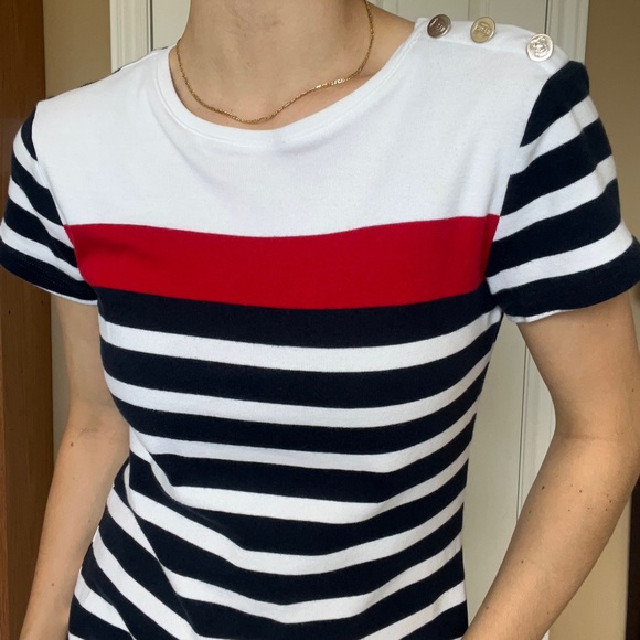 Striped Nautical Dress - Picture 3 of 5